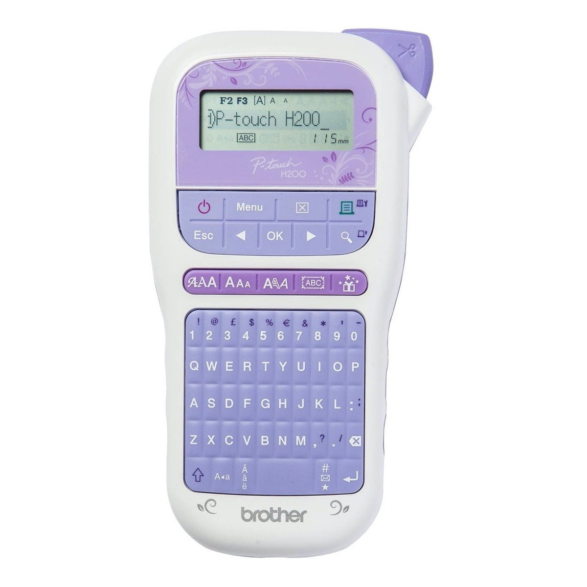 Rotuladora Portátil Brother PTH200 Lila