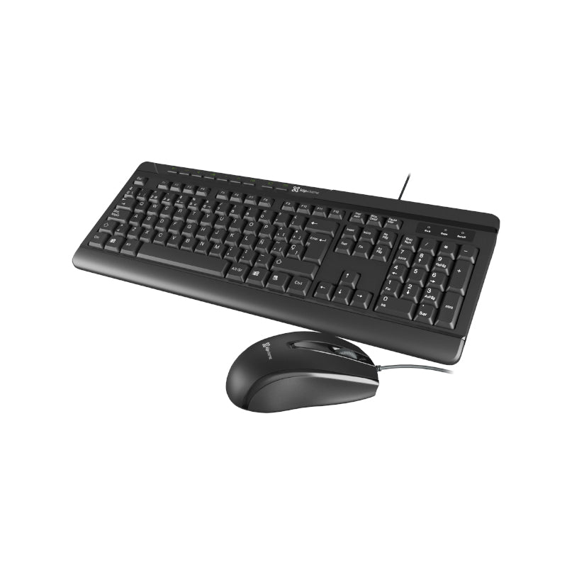 Kit Teclado Mouse KlipXtreme KCK-251S Alámbrico, Español, Multimedia