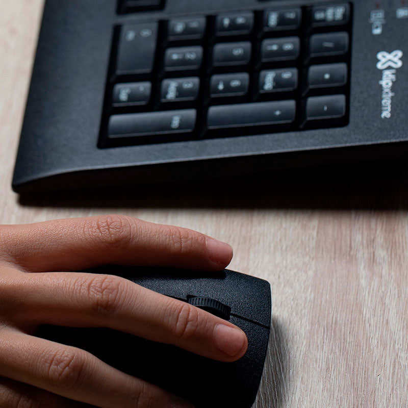 Kit Teclado Mouse KlipXtreme Inspire KCK-265S Español Multimedia