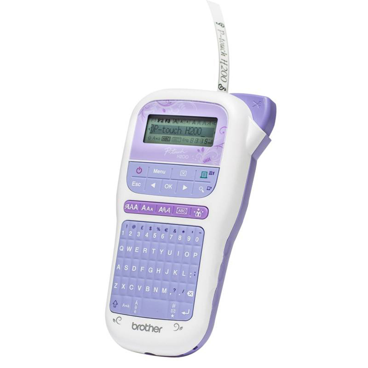 Rotuladora Portátil Brother PTH200 Lila