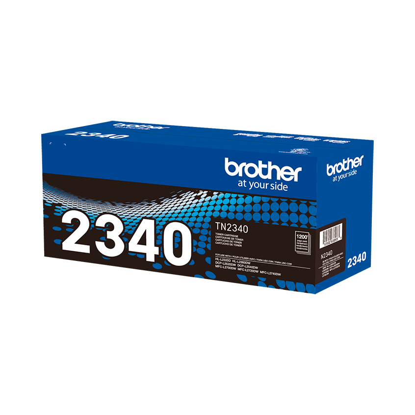 Tóner Brother Original TN2340 rendimiento 1.200 páginas Negro