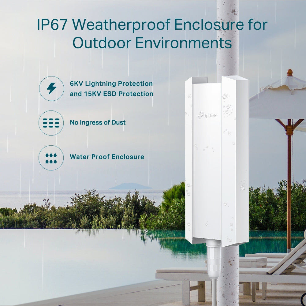 Access Point Wi-Fi 6 de montaje en techo AX1800 TP-Link EAP610, Gestión centralizada de la nube