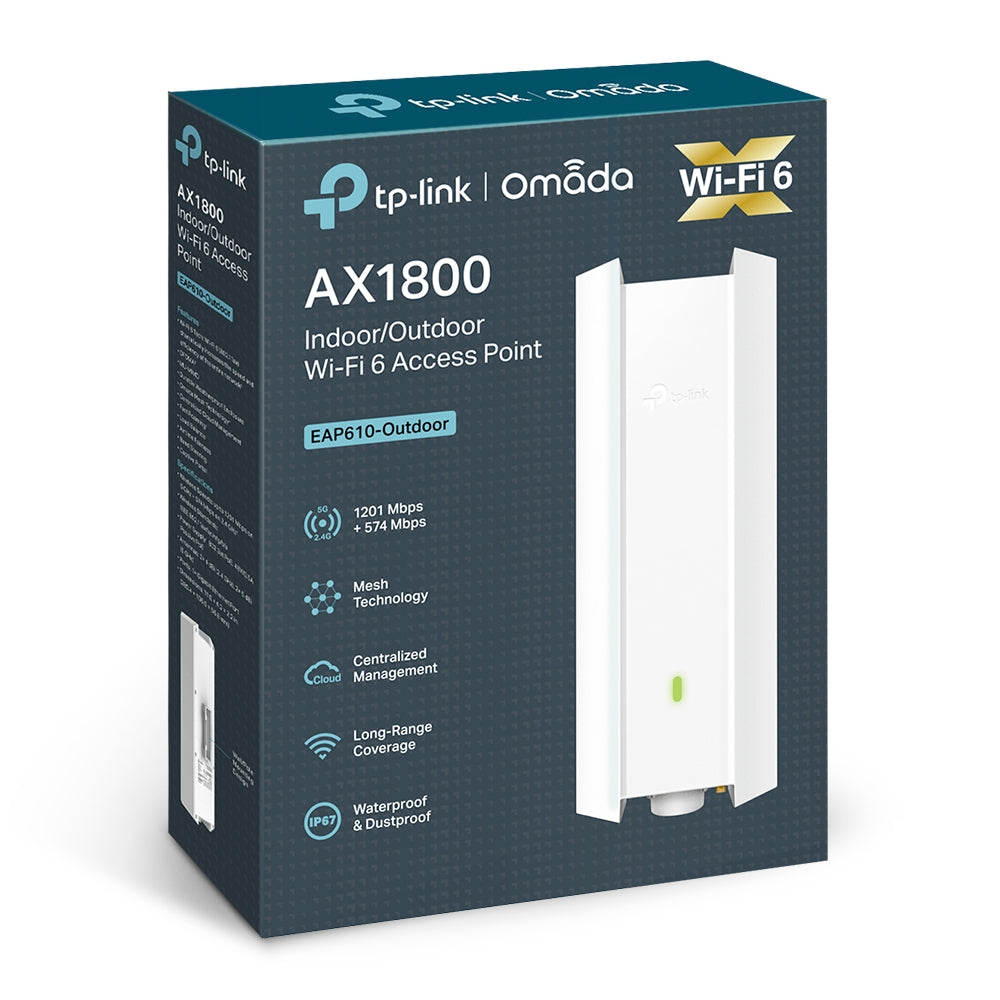 Access Point Wi-Fi 6 de montaje en techo AX1800 TP-Link EAP610, Gestión centralizada de la nube