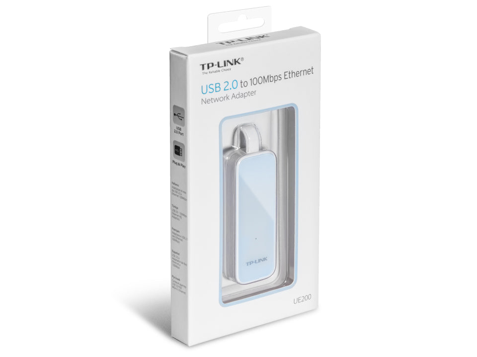 Adaptador de Red USB 2.0 a Ethernet a 100Mbps TP-LINK UE200