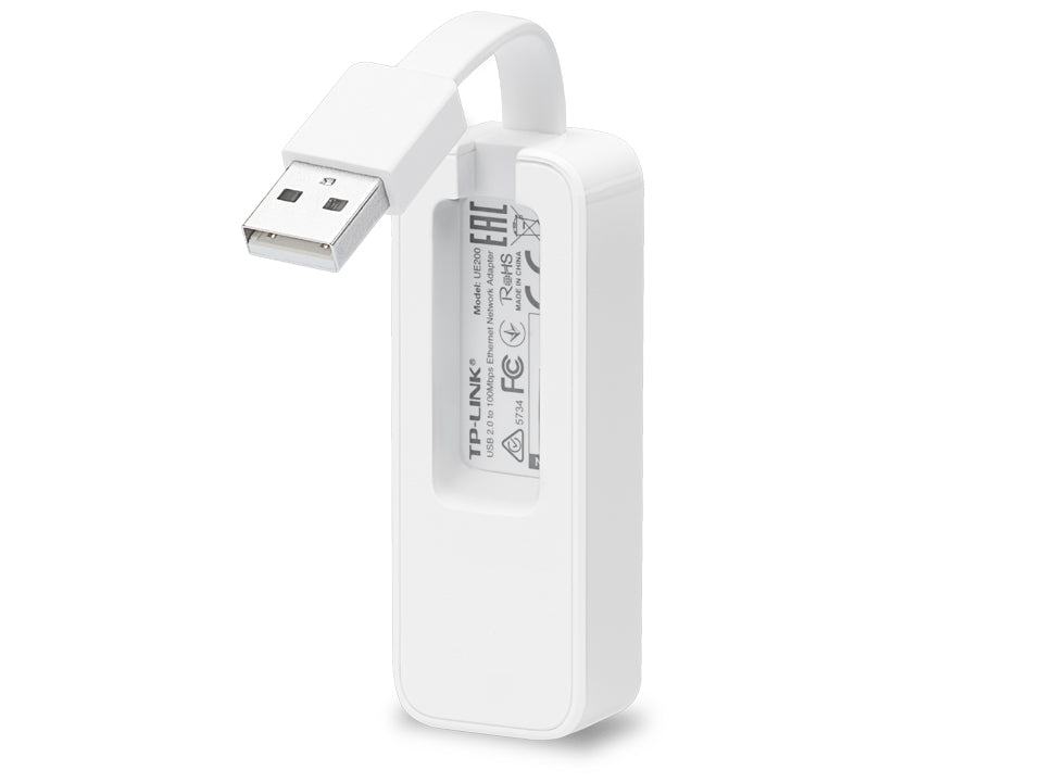 Adaptador de Red USB 2.0 a Ethernet a 100Mbps TP-LINK UE200