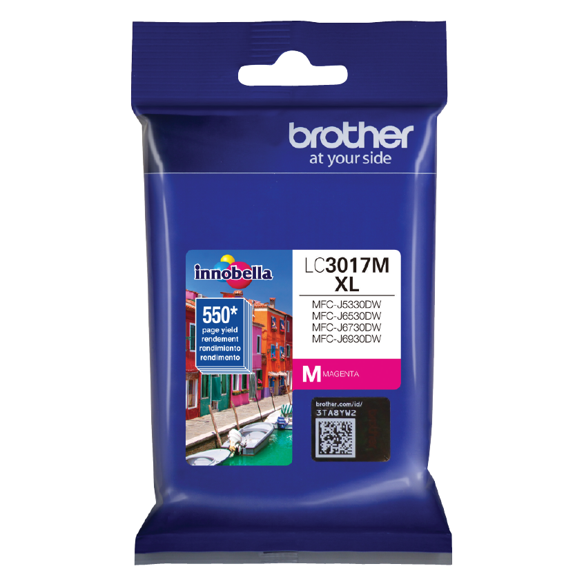 Cartucho de Tinta Original LC3017M Magenta para 550 páginas