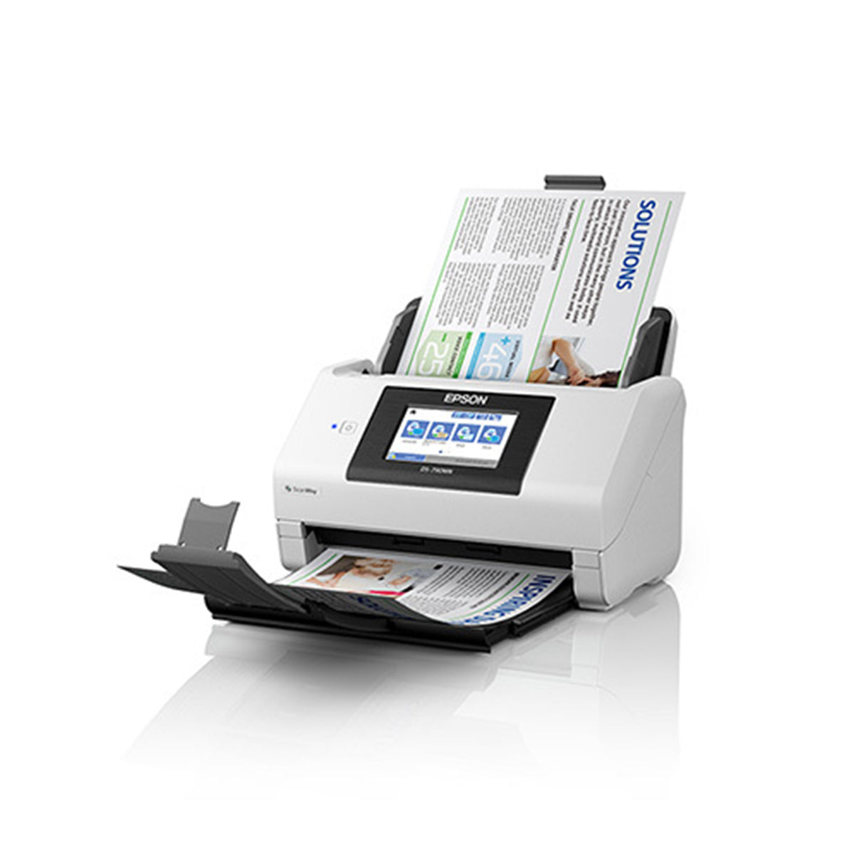 Escáner de Escritorio Epson DS-790WN 4ppm/ 90ipm 7.000Pag Ethernet USB Dúplex
