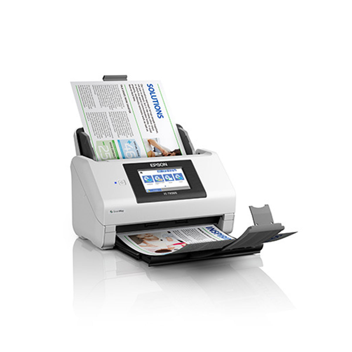 Escáner de Escritorio Epson DS-790WN 4ppm/ 90ipm 7.000Pag Ethernet USB Dúplex