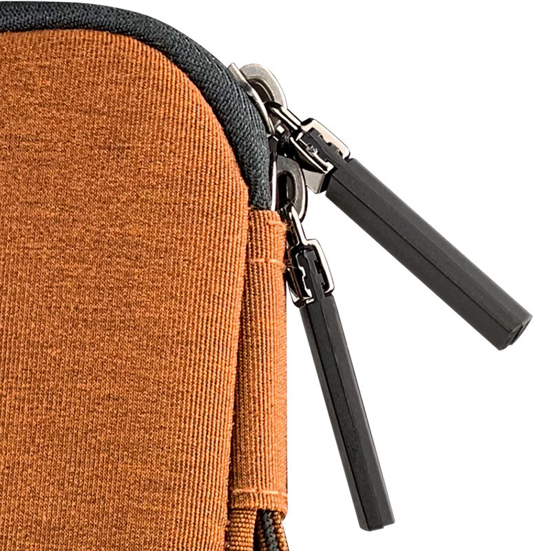 Funda acolchada KlipXtreme Squarepro para notebook hasta 15,6 Café KNS420BR