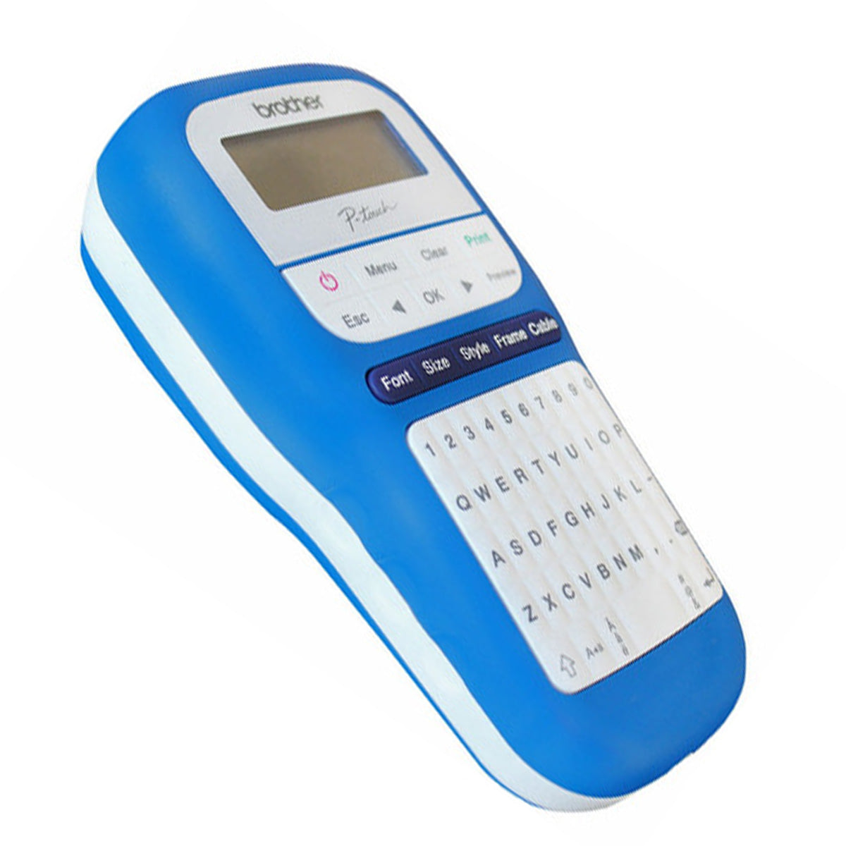 Rotuladora Portátil Brother PTH110BW Azul