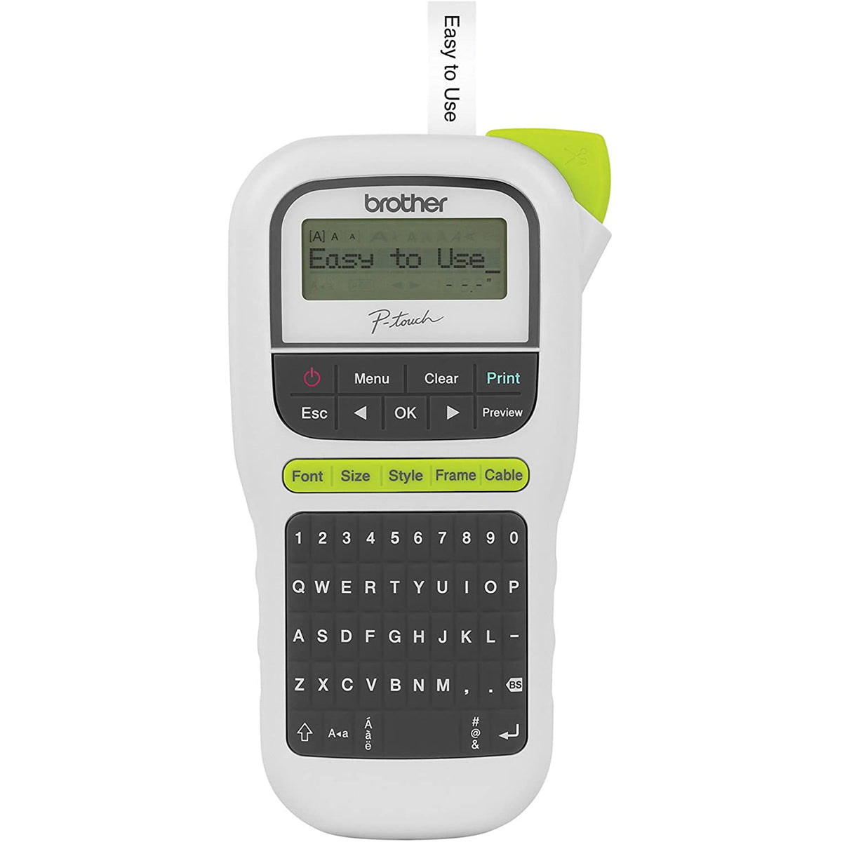 Rotuladora Portátil Brother PTH110 Blanca