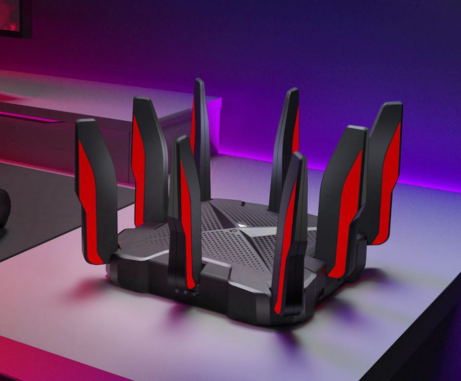 Router Gamer TP-link Archer GX90, AX6600 Tri-Band Wi-Fi 6 TP-link Archer GX90, 4.8 Gbps Game Band exclusivo para Gaming