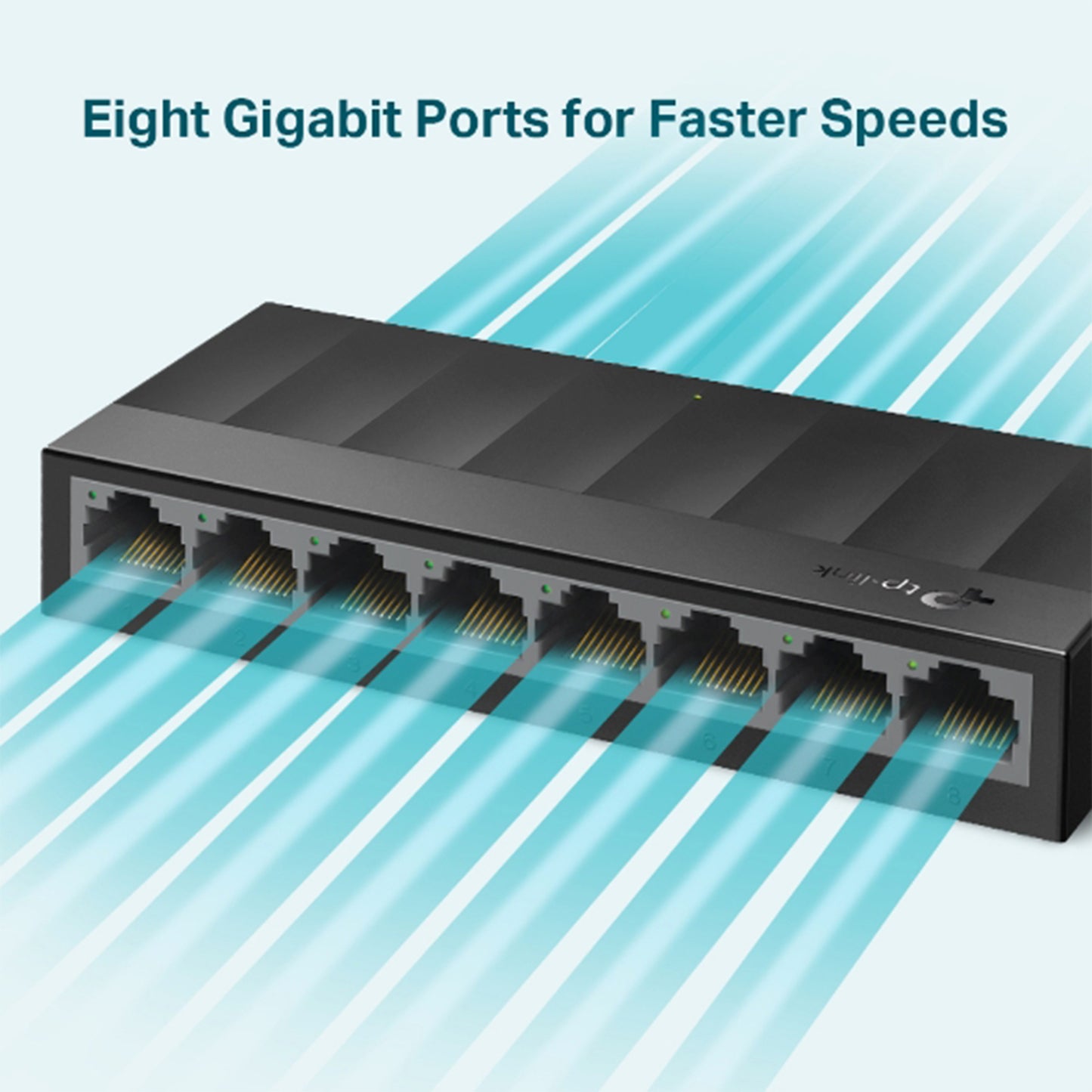 Switch 8 Puertos TP-Link LS1008G 10/100/1000Mbps