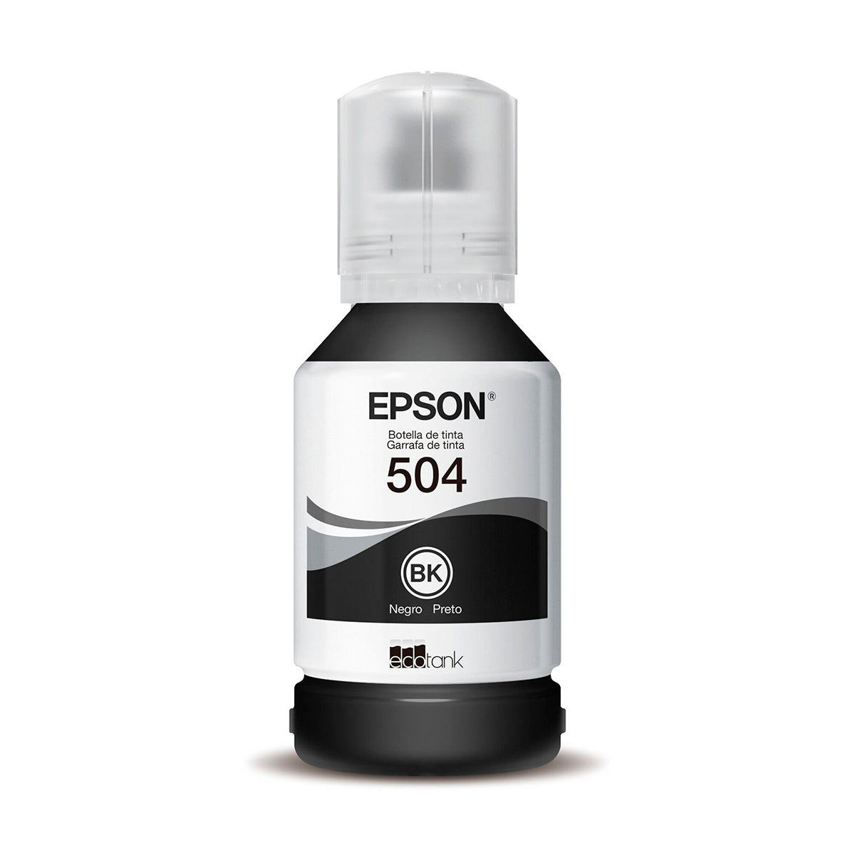 Botella de Tinta Original Epson T504120-AL Negra