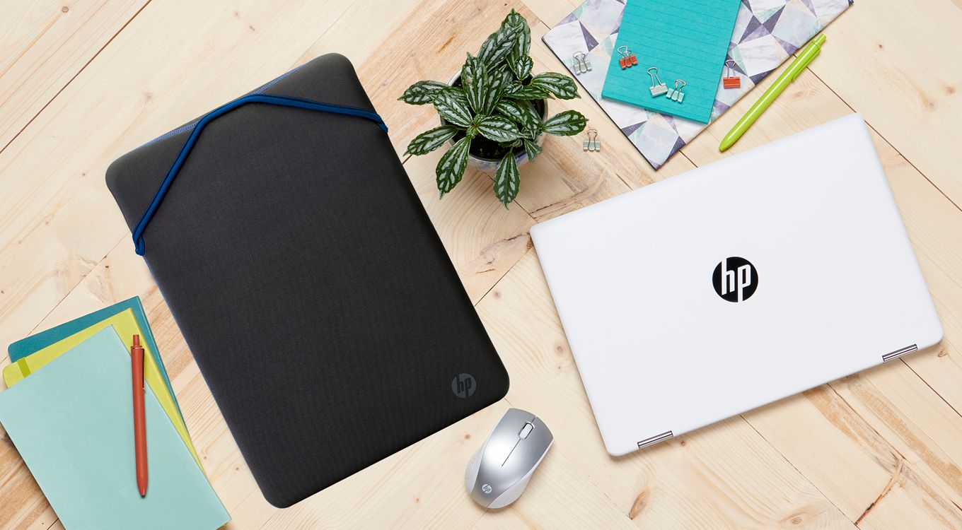 Funda protección reversible HP Negro/Azul para notebook hasta 14"