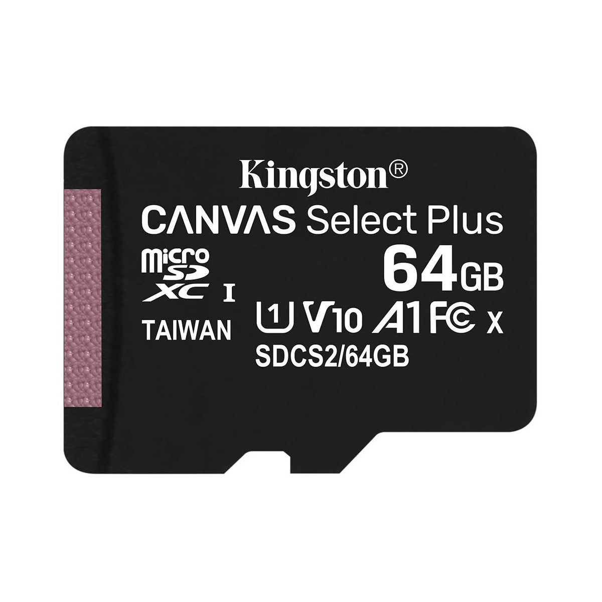 Tarjeta de Memoria MicroSD Kingston Canvas Select Plus 64GB