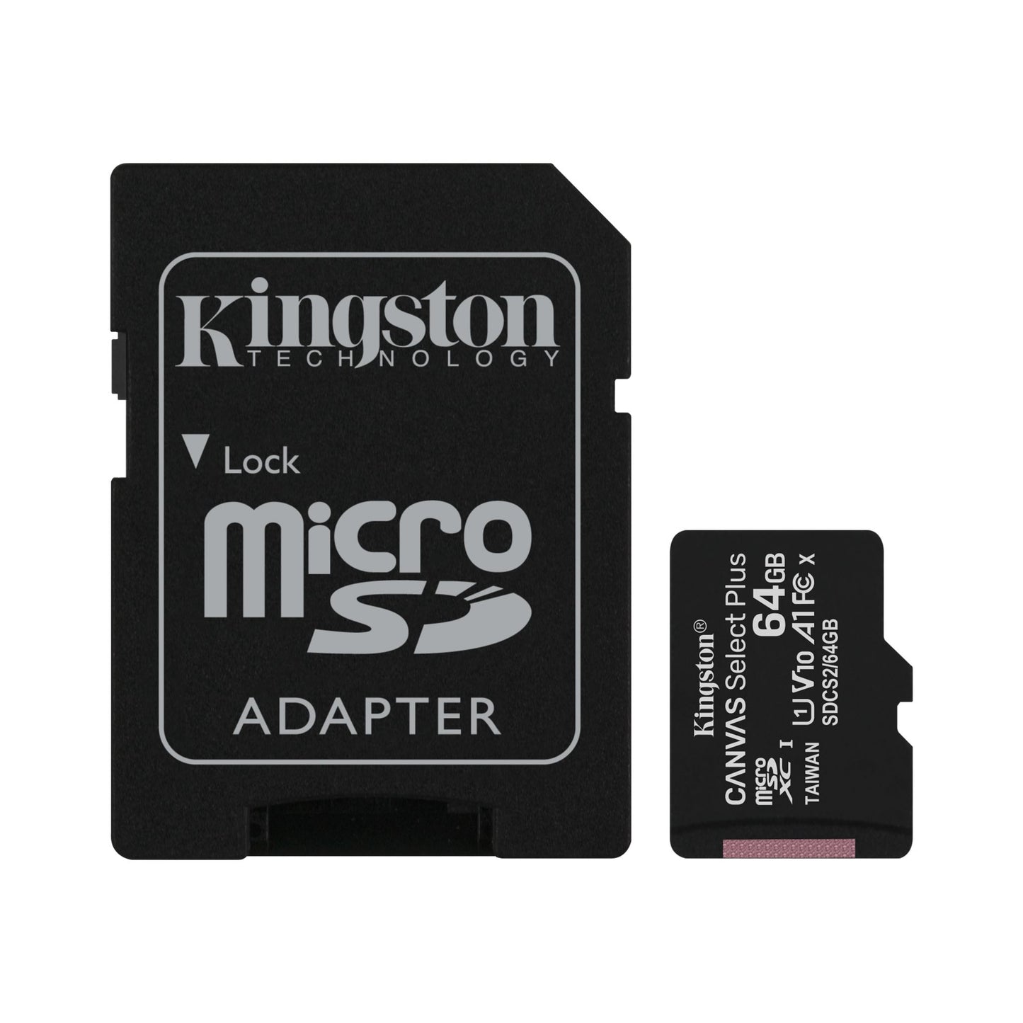 Tarjeta de Memoria MicroSD Kingston Canvas Select Plus 64GB