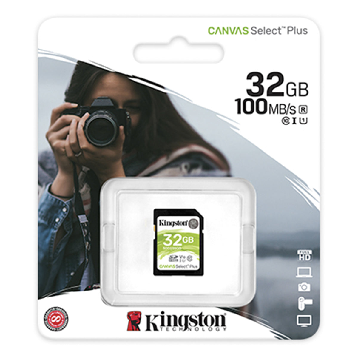 Tarjeta de Memoria SD Kingston Canvas Select Plus 32GB