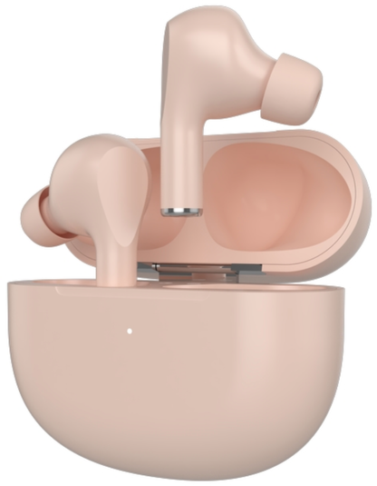 Audífono Inalámbrico KlipXtreme Zoundbuds KTE-250PK Rosado Bluetooth, TWS, con micrófono y estuche