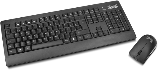 Kit Teclado Mouse KlipXtreme Inspire KCK-265S Español Multimedia