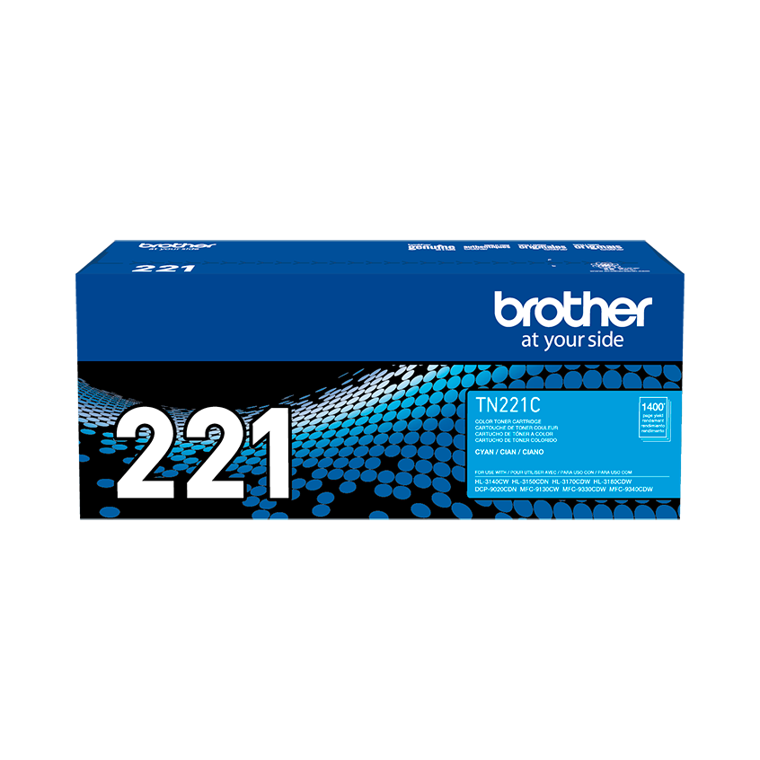 Tóner Brother Original TN221C Cian
