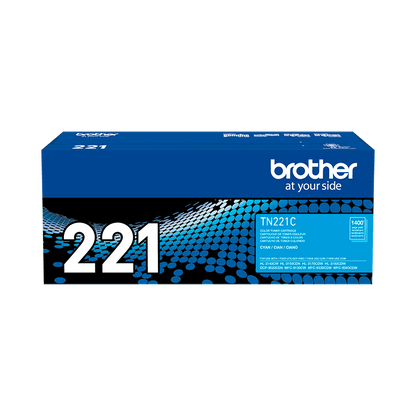 Tóner Brother Original TN221C Cian