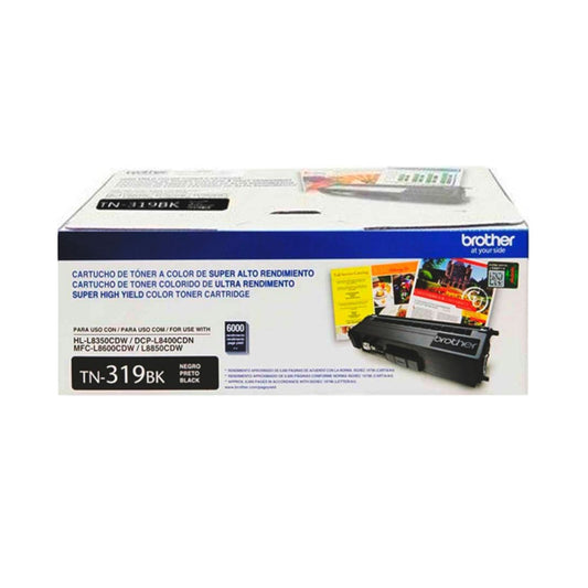 Tóner Brother Original TN319BK Negro alto rendimiento