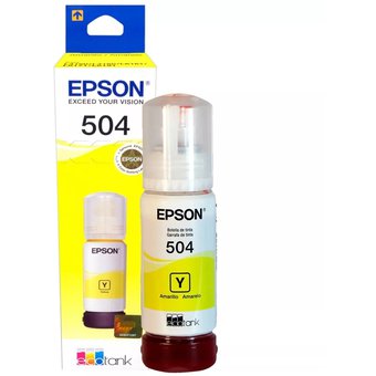 Botella de Tinta Original Epson T504420-AL Amarillo