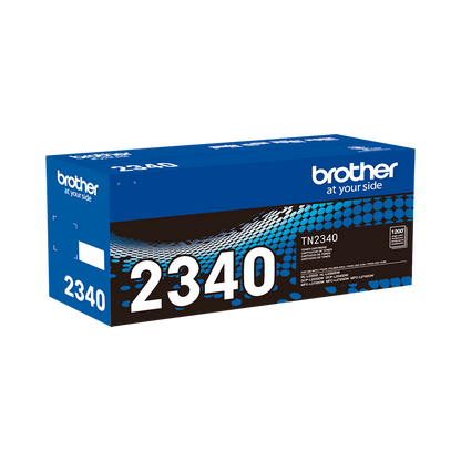 Tóner Brother Original TN2340 rendimiento 1.200 páginas Negro