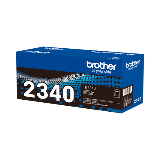 Tóner Brother Original TN2340 rendimiento 1.200 páginas Negro