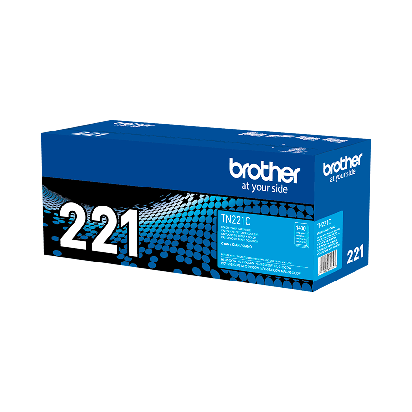 Tóner Brother Original TN221C Cian