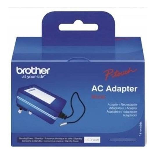 Adaptador CA Brother original modelo ADE001 para Rotuladora PTD400, PTD600VP, PTE300VP, PTE550WVP