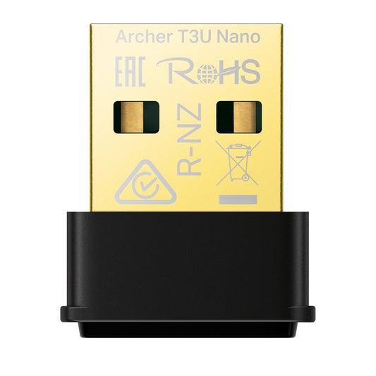 Adaptador inalámbrico USB AC1300 Nano MU-MIMO TP-LINK Archer T3U Nano