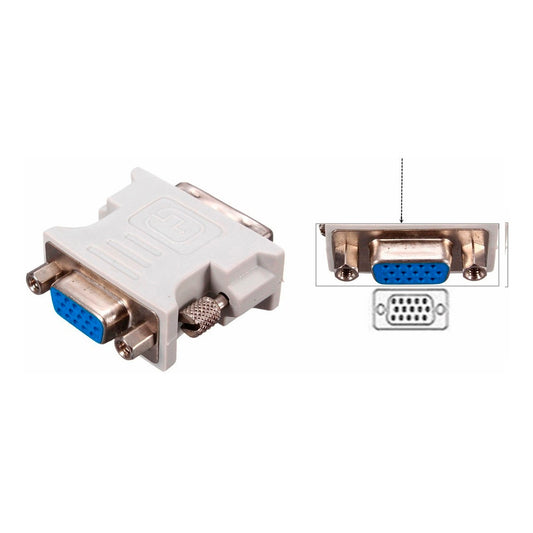 Adaptador de DVI hembra a VGA macho Xtech XTC362