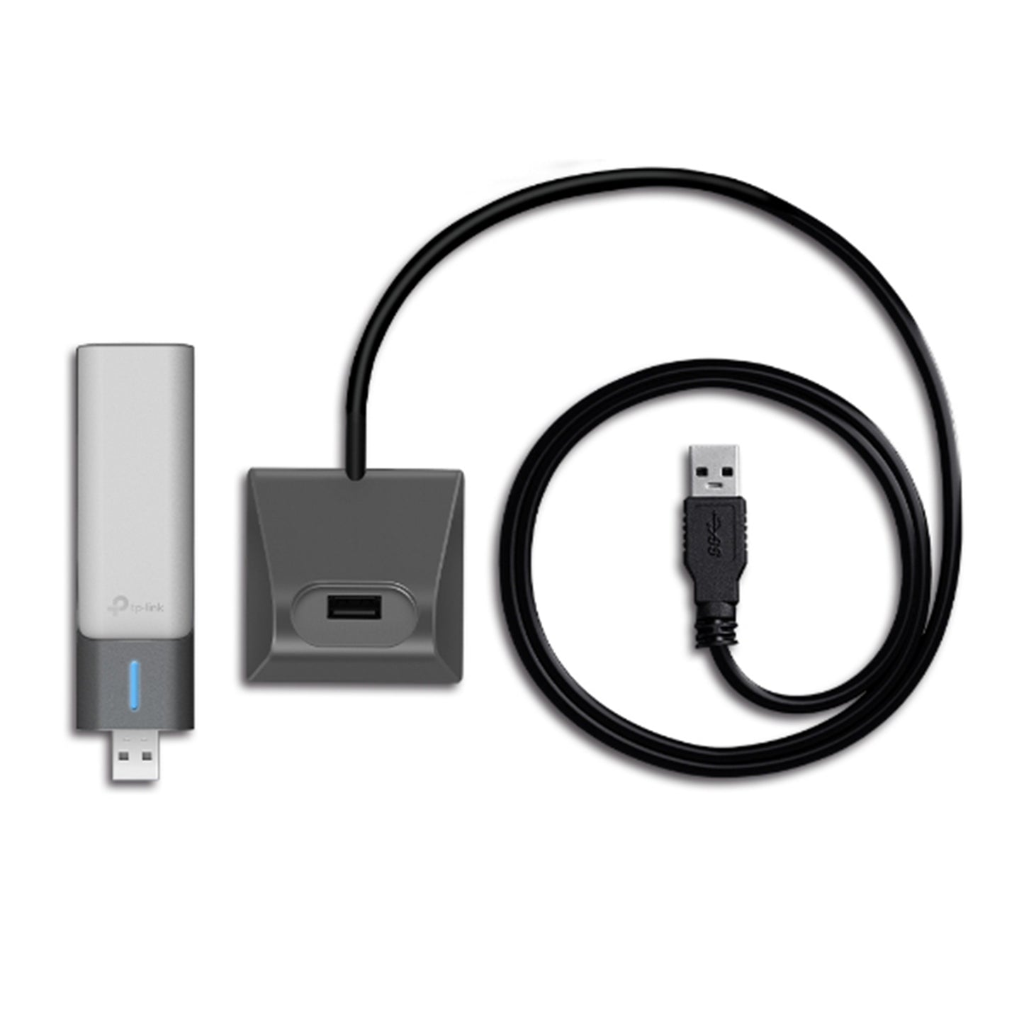 Adaptador de Red USB Fast WiFi 6 TP-Link TX20UH V1 AX1800, Dual Band Wireless, Broader Coverage
