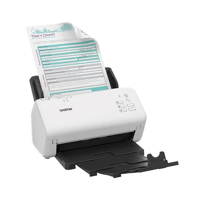 Escáner de Escritorio Brother ADS-4300N, Prof 600ppp 80ppm Doble Cara LAN USB2.0