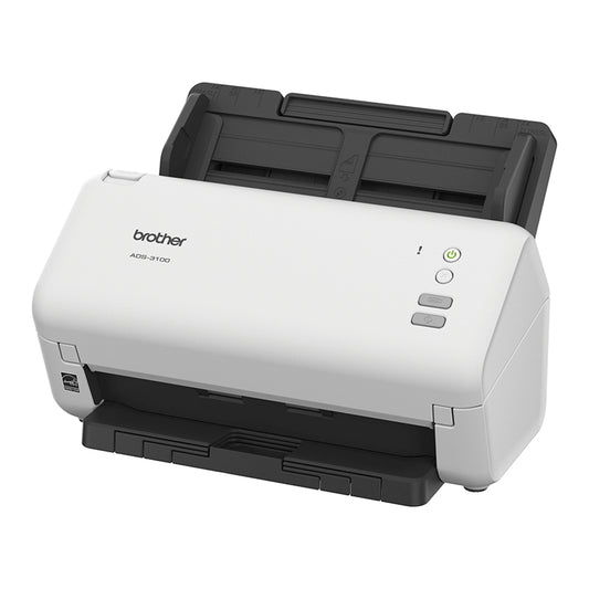 Escáner de Escritorio Brother ADS-3100 Dual 40/80ipm 600x600 ppp USB 3.0 ADF