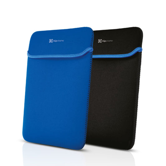 Funda reversible Kolours KlipXtreme KNS415BL Negro/Azul para notebook hasta 15,6"