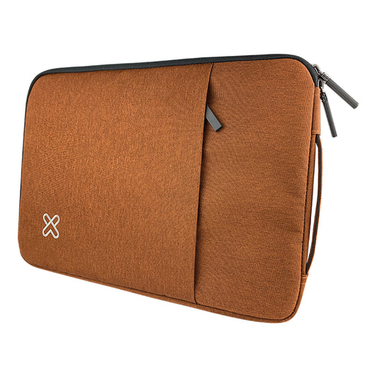 Funda acolchada KlipXtreme Squarepro para notebook hasta 15,6 Café KNS420BR