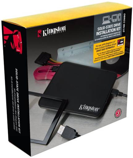 Cofre Kingston para SSD 2,5" SNA-B SATA USB Kit instalación