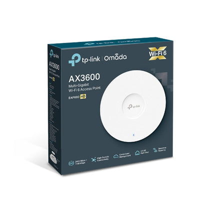Punto de acceso doble banda Wi-Fi 6 TP-Link EAP660 HD montaje en techo