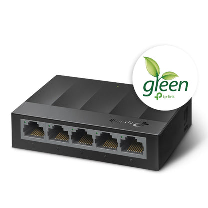 Switch de Escritorio de 5 Puertos TP-Link LS1005G, 10/100/1000Mbps