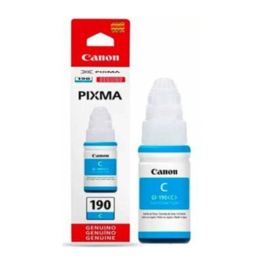 Botella de Tinta Original GI-190 Cian 70ml