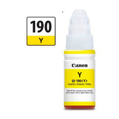 Botella de Tinta Original GI-190 Amarillo 70ml