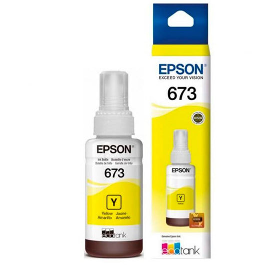 Botella de Tinta Original Epson T673420-AL Amarilla