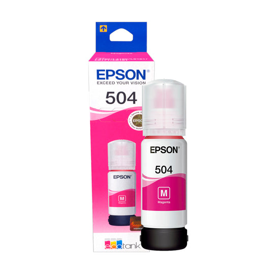 Botella de Tinta Original Epson T504320-AL Magenta