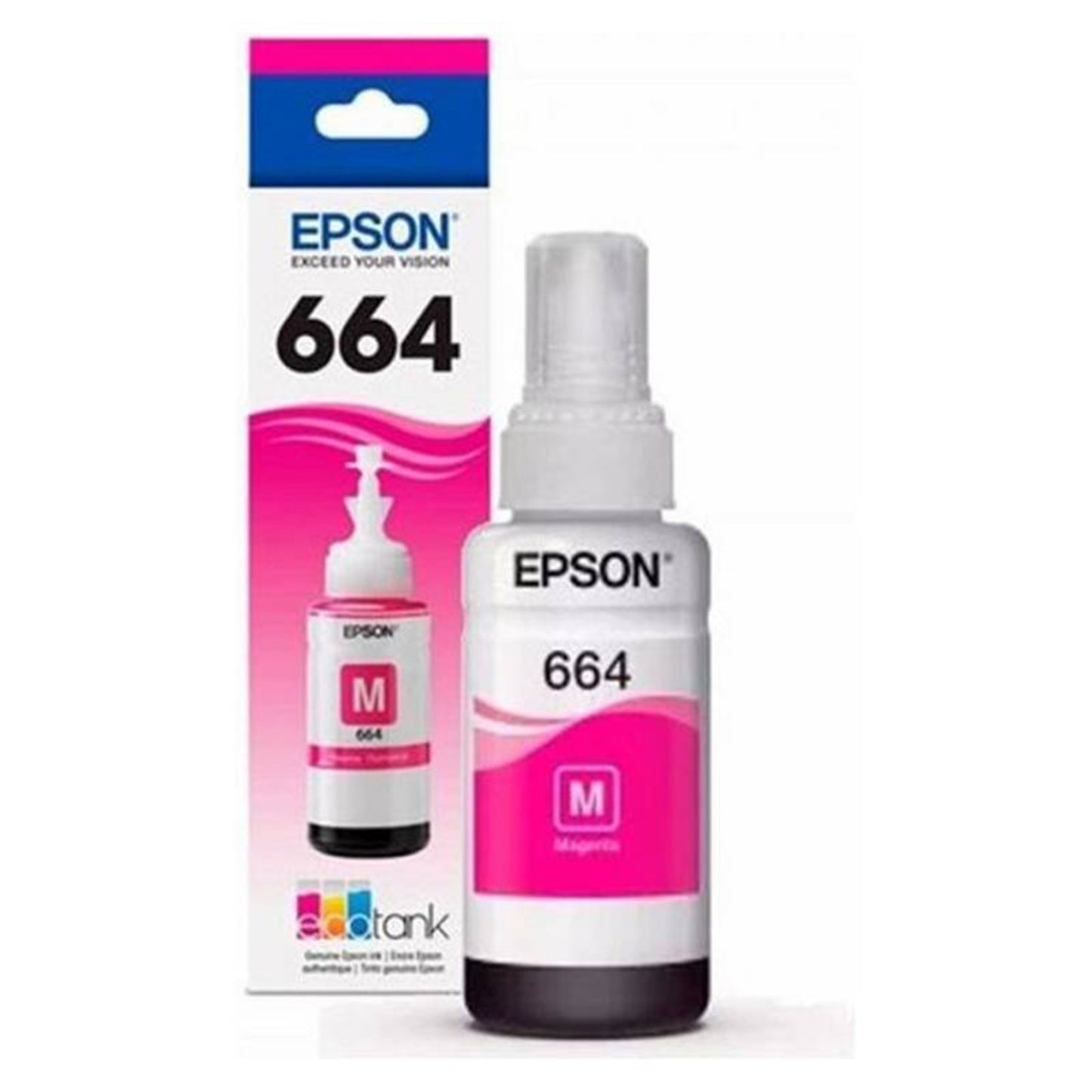 Botella de Tinta Original Epson T664320-AL Magenta