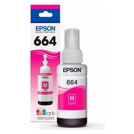 Botella de Tinta Original Epson T664320-AL Magenta