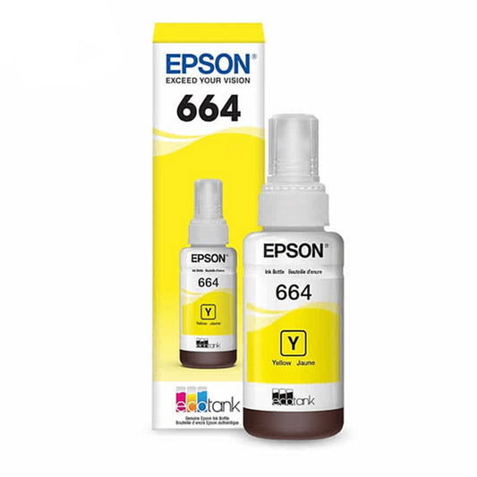 Botella de Tinta Original Epson T664420-AL Amarilla