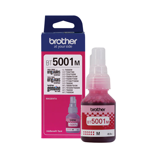 Botella de Tinta Original BT5001M Magenta 48,8ml ultra alto rendimiento